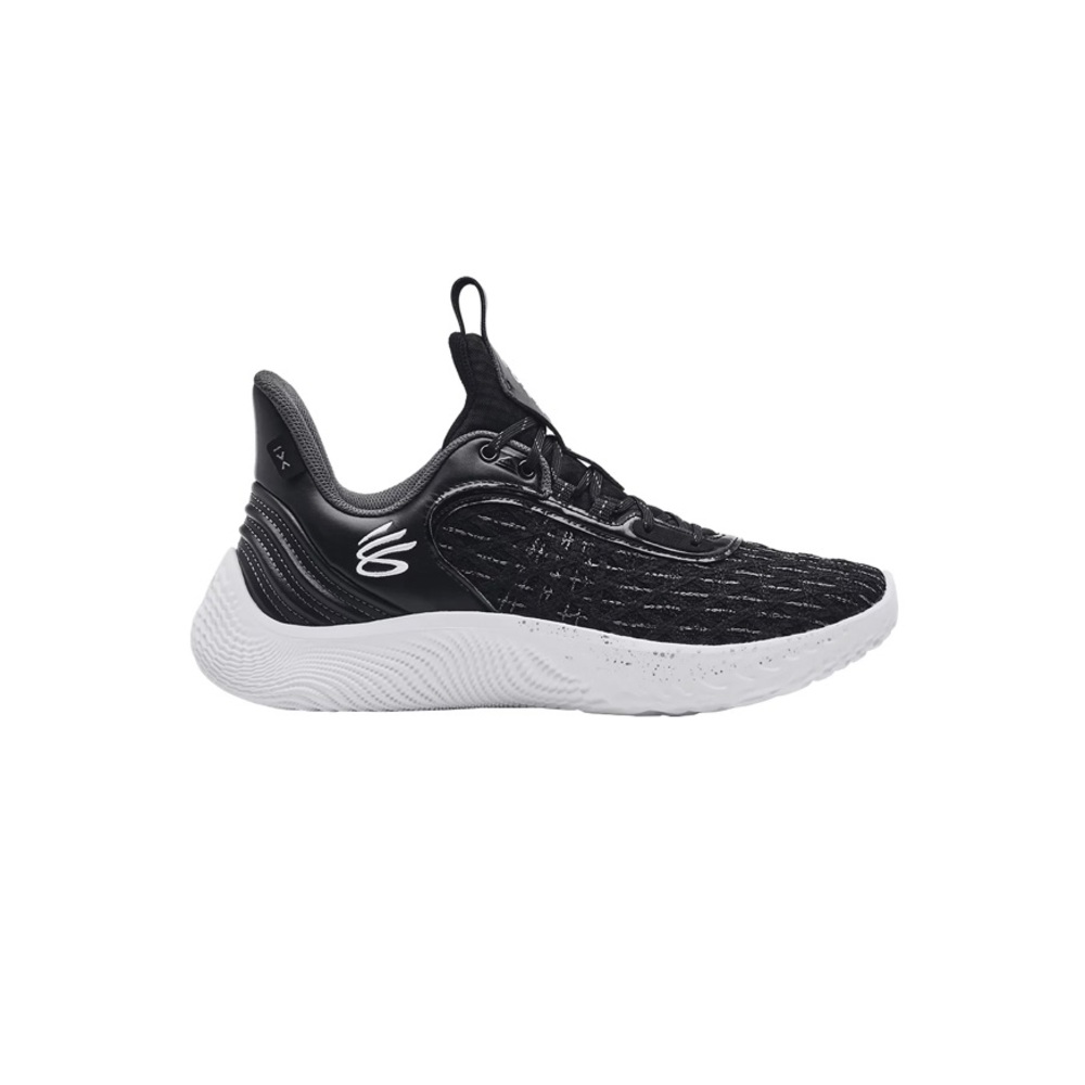🎆NIB-Youth 4 Curry Flow 9 NEW IN BOX - black/black/white (youth size 4) - Picture 4 of 10
